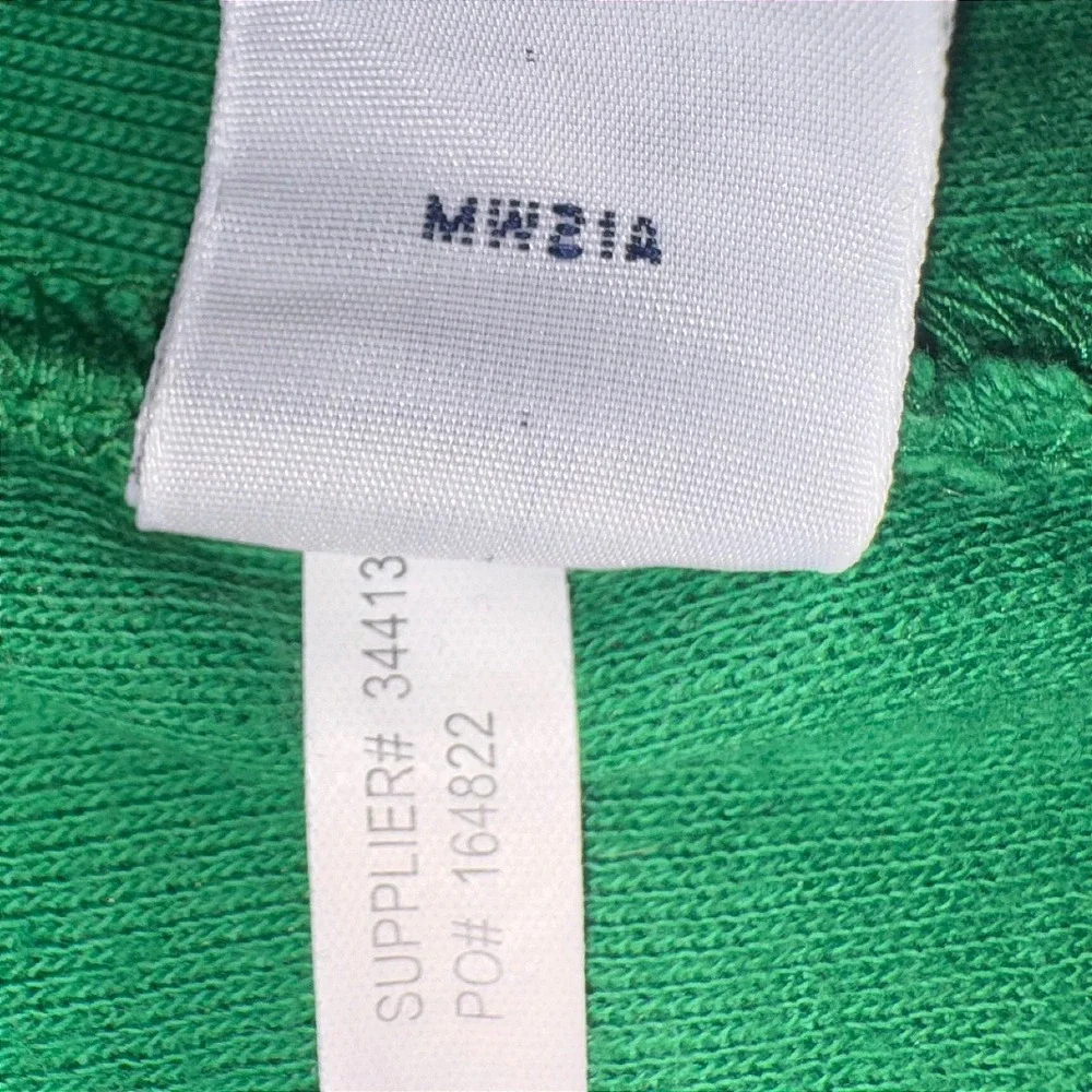 Polo Ralph Lauren Mens Green Full Zip Hoodie Orange Pony Logo Size S